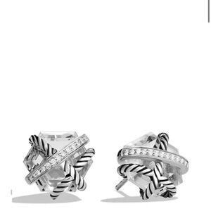 David yurman cable wrap studs